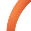 18 Inch Orange Vinyl Half Wrap For Muscle Style Steering Wheels
