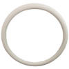 18 Inch White Vinyl Half Wrap For Muscle Style Steering Wheels