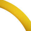 18 Inch Yellow Vinyl Half Wrap For Muscle Style Steering Wheels