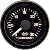 Isspro 2-1/16 Inch Mechanical Turbo Boost Gauge Kit 0-30 PSI W/ Black Bezel, Black Face, White Pointer, White Back Light