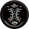 Isspro 3 Inch Dual Pyrometer Kit 300-1500F W/ Black Face, Red Pointers, Black Bezel, 14 Ft. Wiring