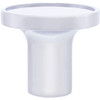 Large Chrome Aluminum Air Valve Knob - Screw On - Blank