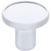 Large Chrome Aluminum Air Valve Knob - Screw On - Blank
