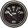 Isspro 2 Inch Chrome Electrical Water Temperature Gauge 100-280 Degree