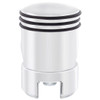 Custom Chrome Piston Gearshift Knob For 13, 15, 18 & Super 10 Speed Eaton Fuller Transmission