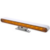 10 LED Dual Function 3rd Brake Light W/ Chrome Swivel Pedestal Base - Amber LED / Amber Lens