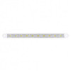 9 Inch 10 LED Auxiliary Light Bar - White LED / Clear Lens