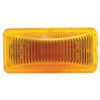 6 LED Rectangular Clearance/ Marker Light - Amber LED/ Amber Lens