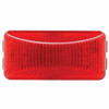 6 LED Rectangular Clearance/ Marker Light - Red LED/ Red Lens