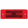 16 LED Rectangular Clearance/Marker Light W/ Reflex Lens - Red LED/ Red Lens