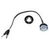 Roadworks Amber Bullseye Light W/ Clear Lens