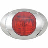 Red P3 LED Bullet Pigtail Light Red Lens