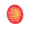 4 Inch Round 40 Diode Red LED Stop, Tail & Turn Light