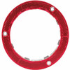 Red Reflective Plastic Flange Mount Bezel For 4 Inch Round Lights