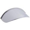 Stainless Steel Round Headlight Visor For Lip-Up Glass Cab Light
