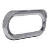 4 Inch Chrome Oval Bezel W/ Visor - Snap On 4 Inch Chrome Oval Bezel W/ Visor - Snap On