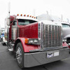 Peterbilt, Kenworth, Freightliner, Western Star Chrome Dual Rectangular Headlight Bezel W/ Visor Peterbilt, Kenworth, Freightliner, Western Star Chrome Dual Rectangular Headlight Bezel W/ Visor