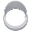 Chrome Plastic Cab Light Bezel W/ Visor Chrome Plastic Cab Light Bezel W/ Visor