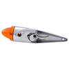 Chrome Plastic Clearance/ Marker Bullet Cab Light W/ Amber Beehive Lens