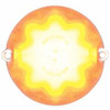 9 Diode Dual Function Glo Light Watermelon Grakon 1000 Cab Light - Amber LED / Clear Lens