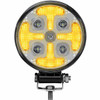 4.578 Inch Round 5 Diode Spot, 20 Diode Strobe Amber LED Spot Light Work Lamp 4.578 Inch Round 5 Diode Spot, 20 Diode Strobe Amber LED Spot Light Work Lamp