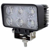 6 High Power LED Rectangular Driving Work Light W/ Pedestal Mount - 1150 Lumens 6 High Power LED Rectangular Driving Work Light W/ Pedestal Mount - 1150 Lumens