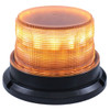 12 High Power Diode Beacon Light W/ 5 Built-In Flash Patterns - Amber LED / Clear Lens