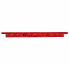 9 Inch 10 LED Split Turn Function Light Bar - Red LED / Red Lens 9 Inch 10 LED Split Turn Function Light Bar - Red LED / Red Lens