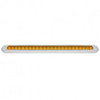 23 LED 17-1/4 Inch Reflector Turn Signal Light Bar W/ Bezel - Amber LED/ Amber Lens 23 LED 17-1/4 Inch Reflector Turn Signal Light Bar W/ Bezel - Amber LED/ Amber Lens