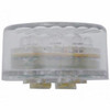 2.5 Inch Round 13 LED Aux. Utility Light - White LED / Clear Lens