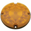 7 Inch Round 17 LED Turn Signal Light - Amber LED/ Amber Lens