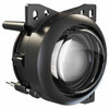 Model 95 Rnd LED Headlights W/ Fog Light, Black Housing Retrofits Paccar P54-1062-200 Driving Lamp