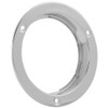 Maxxima 4 Inch Round Chrome Security Flange - Snap On
