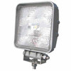 5 Diode Square LED Work Light W/ Clear Lens & Silver Housing 5 Diode Square LED Work Light W/ Clear Lens & Silver Housing
