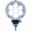 5 Inch 7 LED Driving Light W/ Black Housing - White LED/ Clear Lens