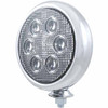 5 Inch 6 Diode LED Chrome Work Light W/ 750 Lumens & Clear Lens