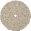 Zephyr Chrome Polishing Cotton Muslin Buffing Pad 50 Ply