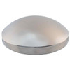 Rear Hubcap 8 Inch Stainless Steel Dome Shaped
