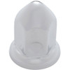 33MM X 2.375 Inch Chrome-Plated Steel Pointed Nut Cover With Flange