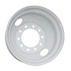 Accuride 22.5 x 8.25 Inch White Tubeless Steel Hub-Piloted Wheel - 2 Hand Holes, 10 Bolt Hole
