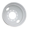Accuride Tubeless Hub Pilot Wheel 22.5 x 8.25 Inch White Steel - 2 Hand Holes, 10 Bolt Hole