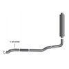 BESTfit 5 Inch Multi-Bend Turbo Pipe Replaces OE Number 4ME-597M For Mack CH613 SBA & SFA