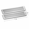 430 Stainless Steel Hood Air Intake Trim For Mack CH