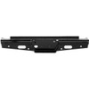 Legend Series Black Steel Rear Bumper For Chevrolet Silverado, GMC Sierra 1500/2500