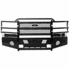 Summit Black Steel Front Bumper W/ Grille Guard For GMC Sierra 2500HD/3500 2003-2007