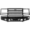 Summit Black Steel Front Bumper W/ Grille Guard For GMC Sierra 2500HD 2008-2010