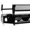 Summit Black Steel Front Bumper W/ Grille Guard, Sensors For GMC Sierra 2500HD/3500HD 2015-2019