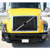 Black Plastic Classic Style Front Center Bumper Replaces 82728568 For Volvo VNL Gen II 2004-2014