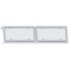 Stainless Steel Dual Tag License Plate Holder For Volvo VNL Gen II