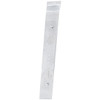 ABS Plastic Center Bumper Side Trim - Satin Silver - Passenger Side For Volvo VNL Gen III